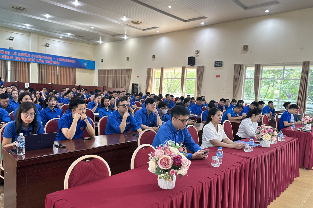 Đoàn viên, thanh niên, cán bộ Đoàn tham gia lớp bồi dưỡng kỹ năng, nghiệp vụ công tác Đoàn