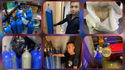 Hà Nội: Công an quận Hoàn Kiếm phát hiện 7 quán bar có bình khí cười