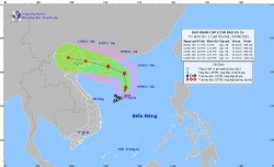 Quảng Ninh: Bão số 2 mạnh lên và tiến về phía TP Móng Cái