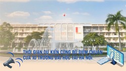 Thời gian dự kiến công bố điểm chuẩn của 10 trường đại học tại Hà Nội