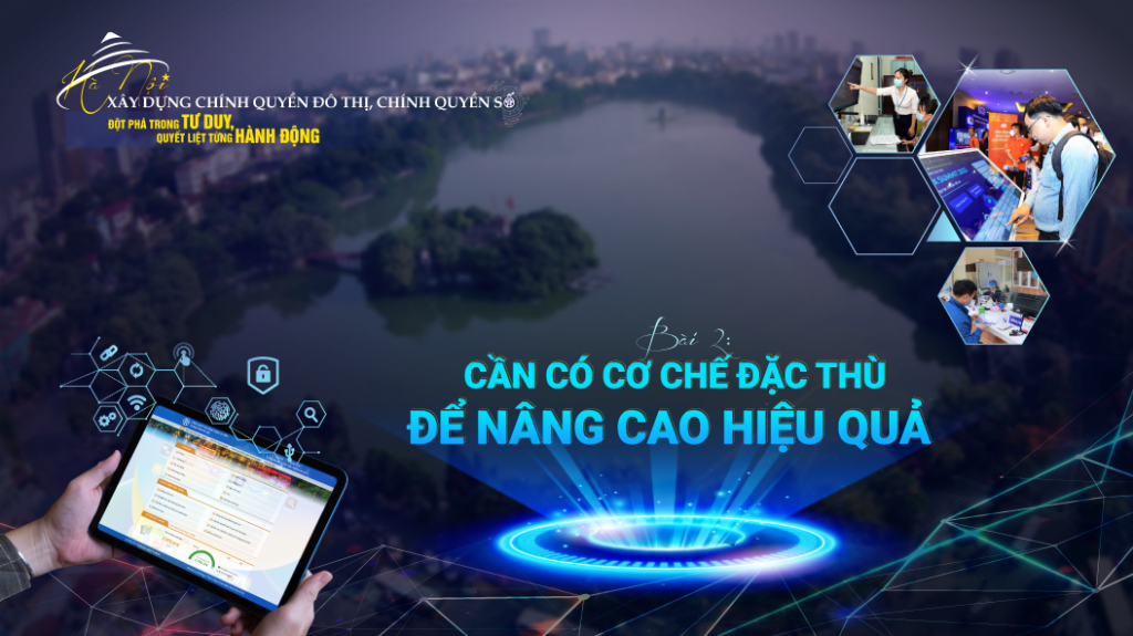 Bài 2: Cần có cơ chế đặc thù để nâng cao hiệu quả