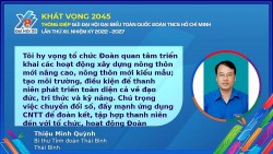 Thủ lĩnh Đoàn kỳ vọng nhiệm kỳ mới sẽ có nhiều quyết sách hỗ trợ thanh niên