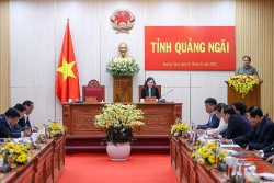 Thủ tướng Phạm Minh Chính: Quảng Ngãi cần phát huy mạnh mẽ tinh thần tự lực, tự cường