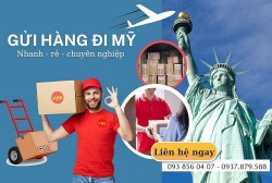 Nhận gửi hàng đi Mỹ tại TP HCM, ship hàng “door to door”