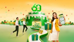 Vietcombank dành hơn 160.000 quà tặng khách nhân dịp sinh nhật 60 năm