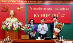 Bộ Chính trị chuẩn y hai Phó Chủ nhiệm Ủy ban Kiểm tra Trung ương