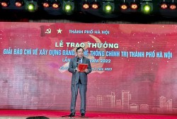 Hà Nội trao thưởng Giải báo chí về xây dựng Đảng và hệ thống chính trị lần thứ V