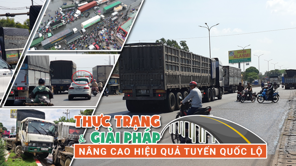 Thực trạng và giải pháp nâng cao hiệu quả tuyến quốc lộ