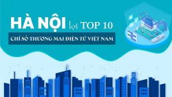 Hà Nội lọt TOP 10 chỉ số thương mại điện tử Việt Nam