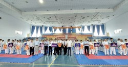 Khai mạc giải vô địch Karate tỉnh Bình Dương năm 2023