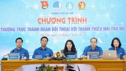 Thường trực Thành đoàn đối thoại cùng thanh thiếu nhi Thủ đô