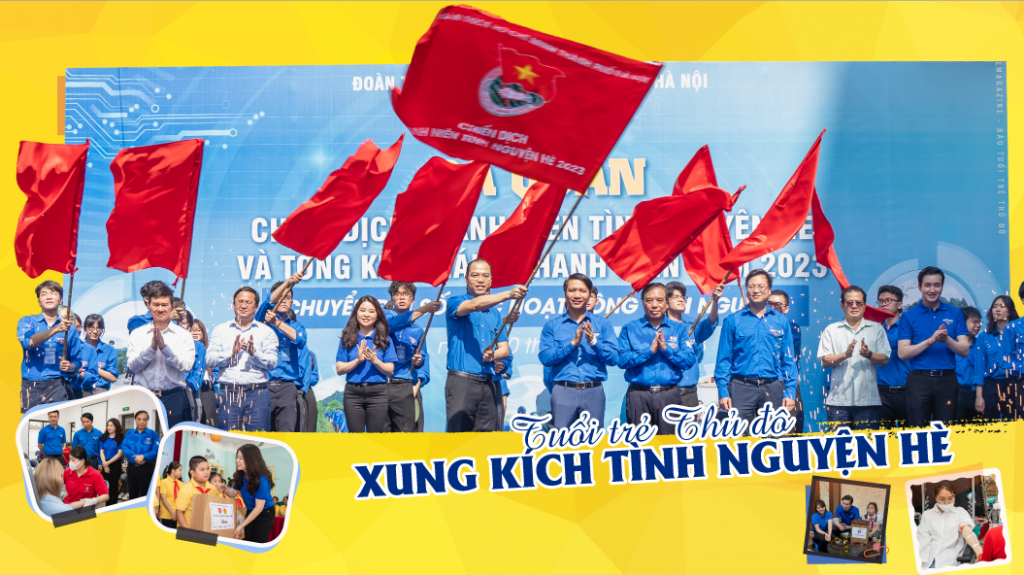 Tuổi trẻ Thủ đô xung kích tình nguyện hè