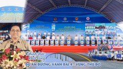 Chính thức khởi công dự án đường Vành đai 4 - Vùng Thủ đô