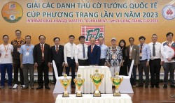 Kỳ vương Tưởng Xuyên đoạt cúp vô địch Giải cờ tướng các danh thủ quốc tế 2023