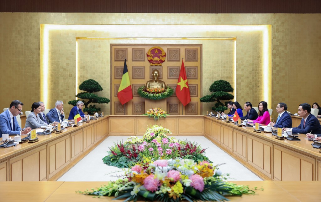Phấn đấu đưa kim ngạch thương mại Việt Nam - Bỉ đạt 7 tỷ USD trong 2-3 năm tới