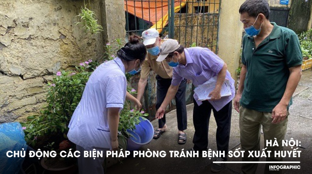 Hà Nội: Chủ động các biện pháp phòng tránh bệnh sốt xuất huyết