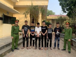 Hưng Yên: Tạm giữ nhóm thanh niên chém người đi đường