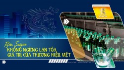 Bia Saigon không ngừng lan tỏa giá trị của thương hiệu Việt