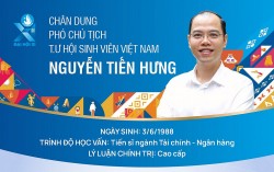 Chân dung Phó Chủ tịch T.Ư Hội Sinh viên Việt Nam Nguyễn Tiến Hưng