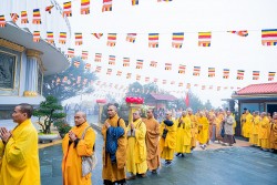 Quần thể tâm linh trên đỉnh Bà Nà đón hơn 300 tăng, ni, sư Giáo hội Phật giáo Việt Nam