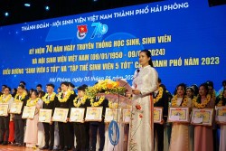 111 sinh viên Hải Phòng được tuyên dương “Sinh viên 5 tốt”