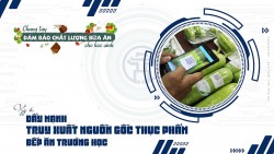 Kỳ 4: Đẩy mạnh truy xuất nguồn gốc thực phẩm bếp ăn trường học