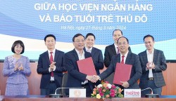 Báo Tuổi trẻ Thủ đô và Học viện Ngân hàng ký kết hợp tác