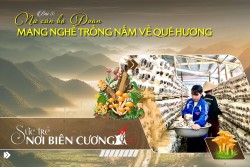 Bài 3: Nữ cán bộ Đoàn mang nghề trồng nấm về quê hương