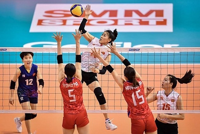 Hàng công của bóng chuyền nữ Việt Nam tại AVC Challenge Cup được đánh giá cao