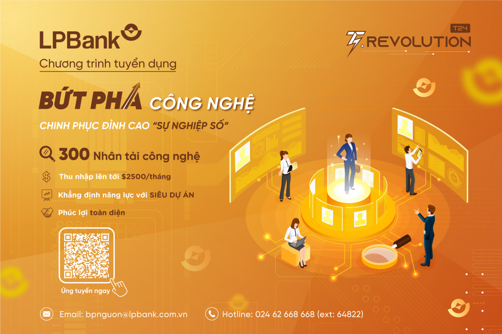 LPBank trả lương lên tới 2500 USD/tháng 