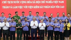 Chủ tịch nước Tô Lâm thăm, làm việc với Viện Kiểm sát nhân dân tối cao