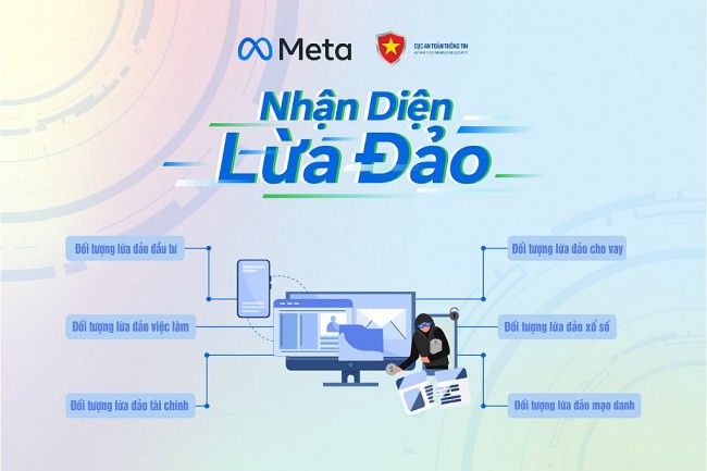 Cục An toàn thông tin và Meta phát động chiến dịch “Nhận diện lừa đảo"