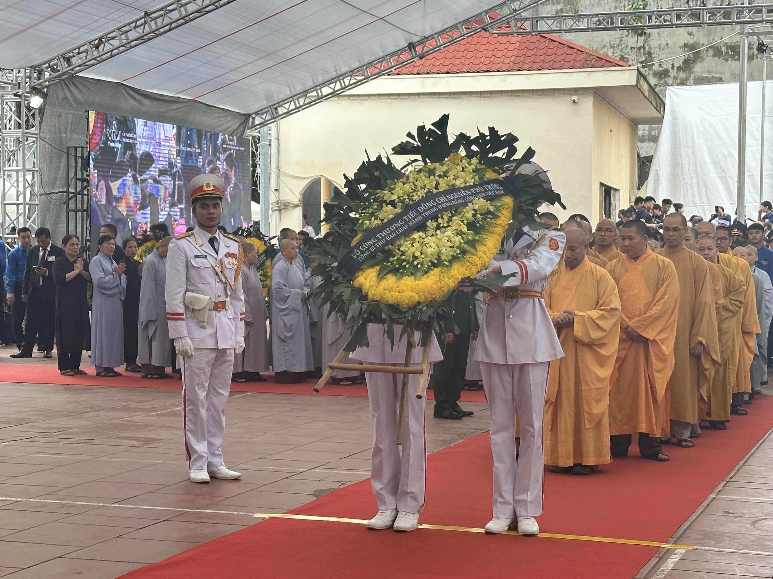 Lễ viếng Tổng Bí thư Nguyễn Phú Trọng tại quê nhà