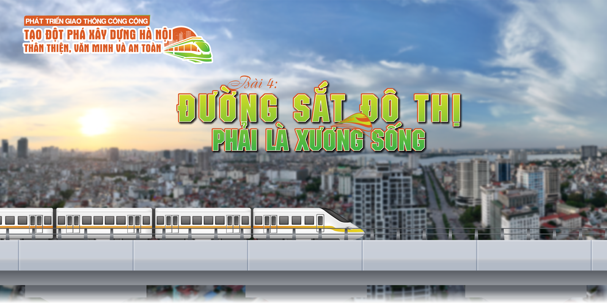 Bài 4: Đường sắt đô thị phải là xương sống