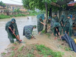 Huyện Thạch Thất thiệt hại hơn 136ha hoa màu do mưa lũ