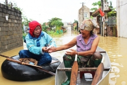 Huyện Chương Mỹ giảm thêm 3 thôn bị ngập