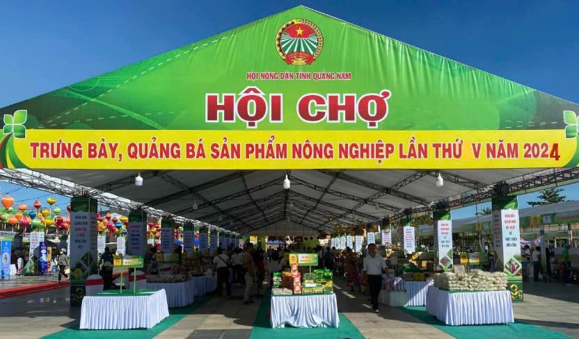 Hội chợ sản phẩm nông nghiệp Quảng Nam, không gian mua sắm lý tưởng