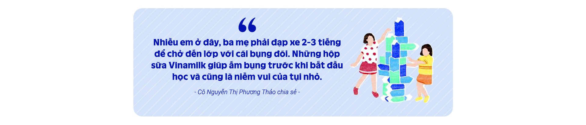 Niềm vui có sữa nuôi giấc mơ tương lai của trẻ vùng cao