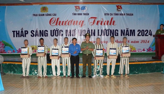 Ninh Thuận: Thắp sáng ước mơ hoàn lương tại Trại giam Sông Cái