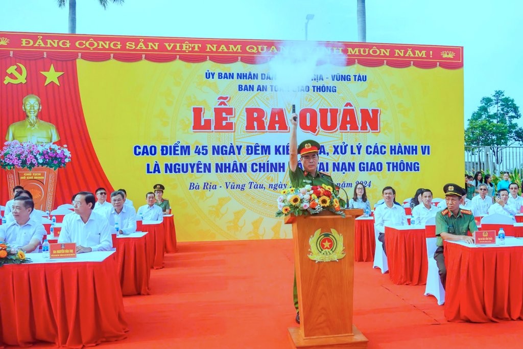 Bà Rịa - Vũng Tàu: "Thắt chặt" an toàn giao thông trên địa bàn