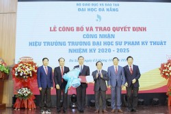 Trường Đại học Sư phạm Kỹ thuật Đà Nẵng có tân Hiệu trưởng