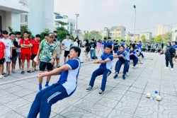 500 bạn trẻ tham dự ngày hội thể thao thanh niên Long Biên