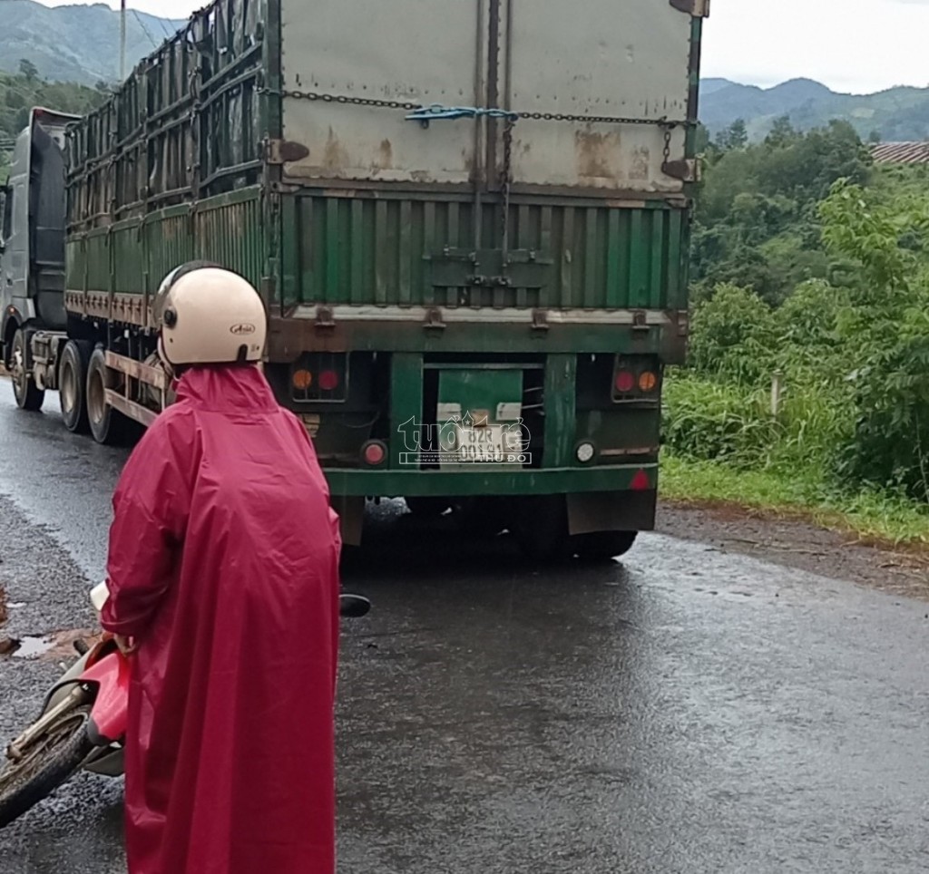 Kon Tum: Va chạm xe đầu kéo, cô giáo mầm non tử vong