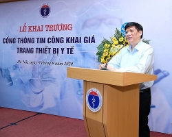 Công khai minh bạch giá thị trường trang thiết bị y tế