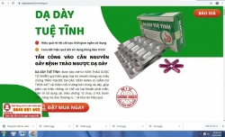 Cảnh báo thông tin quảng cáo thực phẩm bảo vệ sức khỏe Dạ dày Tuệ Tĩnh