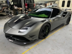 Chiêm ngưỡng Ferrari 488 GTB độ Misha Designs thứ 2 tại Việt Nam với khoang nội thất cực ấn tượng