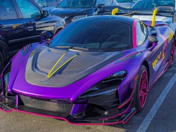 McLaren 720S độ body kit Senna GTR với ngoại thất “màu mè” lạ mắt