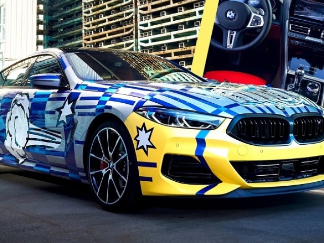 Ra mắt bản giới hạn BMW 8 X JEFF KOONS với cách phối màu đầy “tinh nghịch”