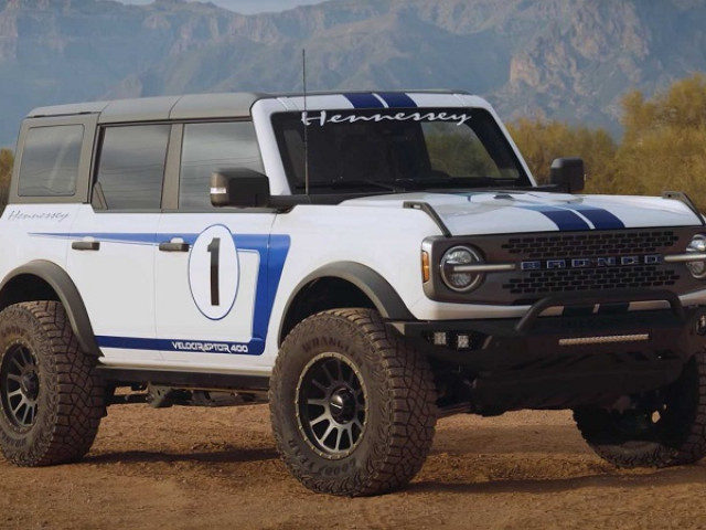 Hennessey đưa Bronco VelociRaptor 400 vượt sa mạc thể hiện khả năng off-road đáng gờm