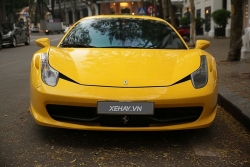 Hà Nội: Siêu ngựa Ferrari 458 Italia Yellow Rose "tung vó" sau nhiều ngày bị "giam cầm"